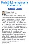 Zaraz się tu dowiemy ,że Mciej Orłoś to