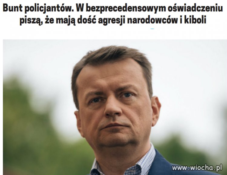 Chyba czas się pakować panie Błaszczak