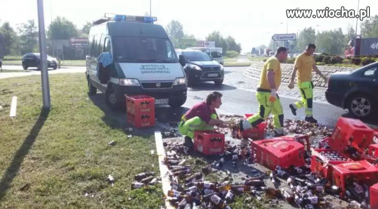 I piwo się rozlało