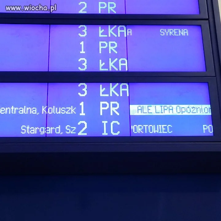 PKP i opóźnienia