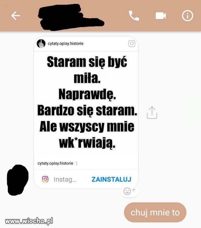 Przynajmniej szczery