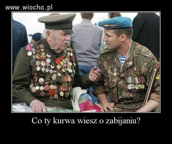 Co ty wiesz o zabijaniu... 