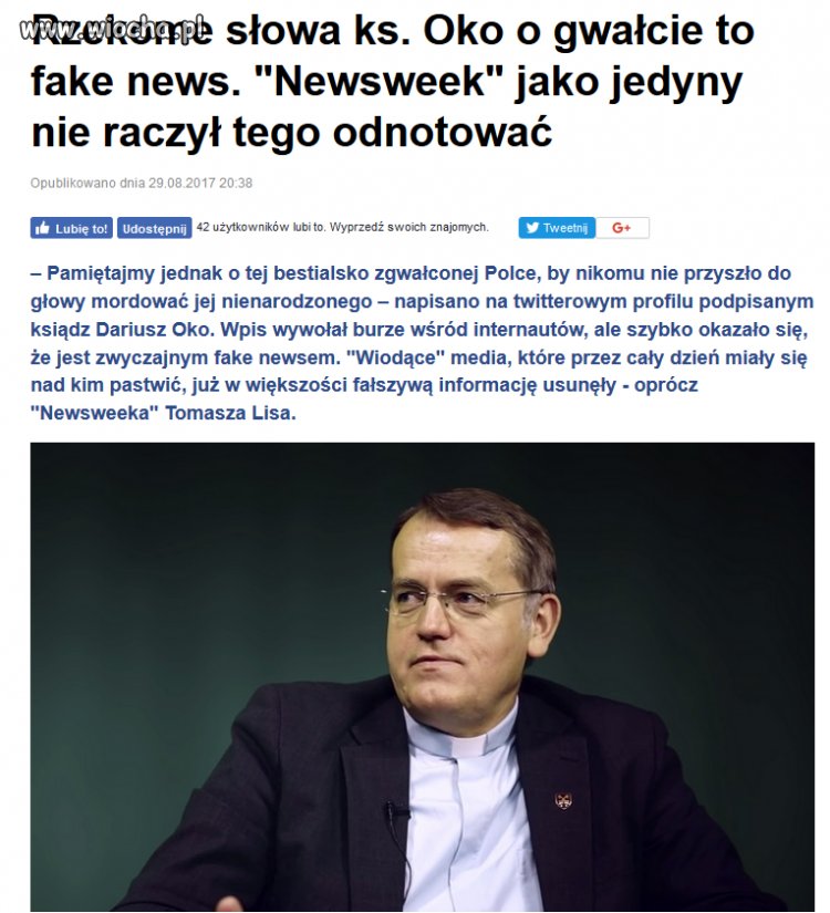 Fake news - tak działają media.