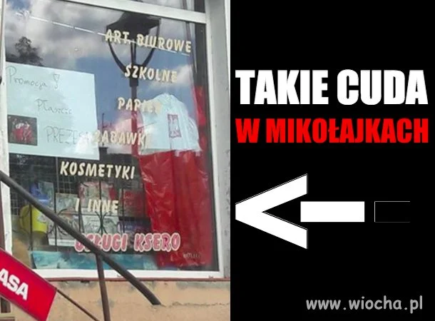 Takie cuda w Mikołajkach