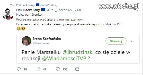 Irena się martwi