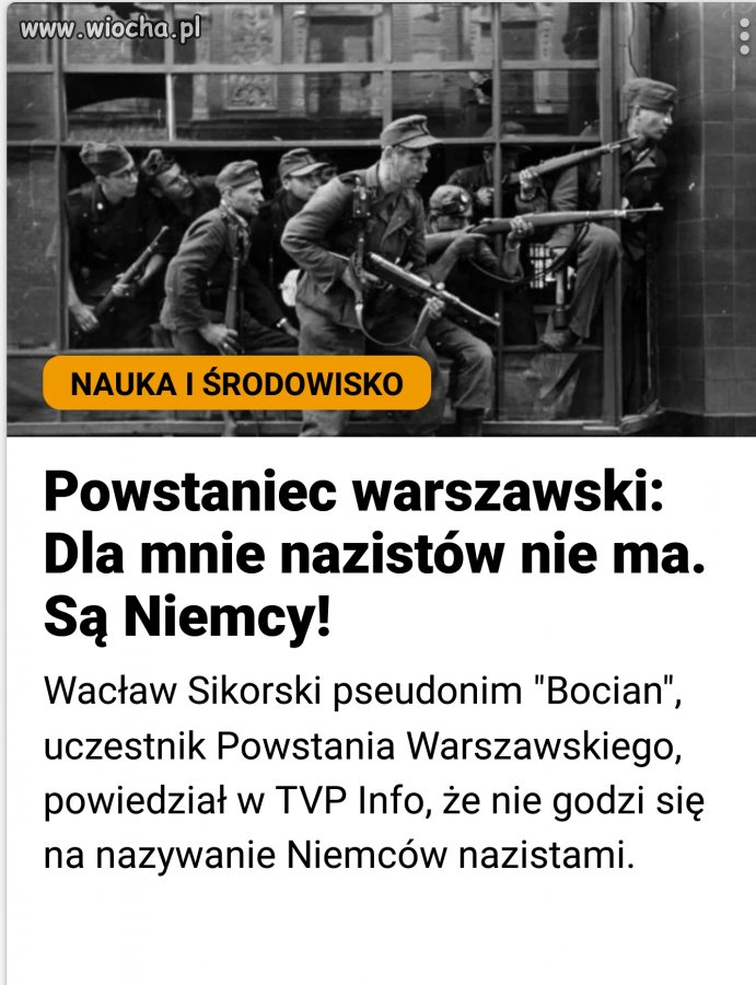 Dla niektórych niewygodne słowa prawdy