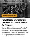 Dla niektórych niewygodne słowa prawdy