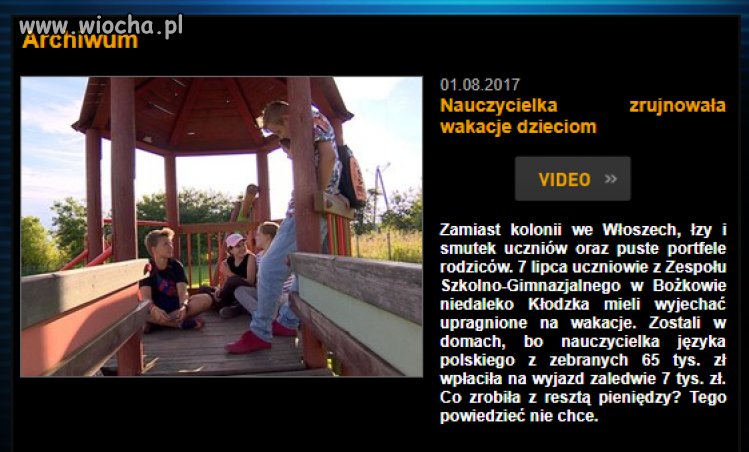 No i po wakacjach