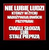 Bo jak zbyt dużo
