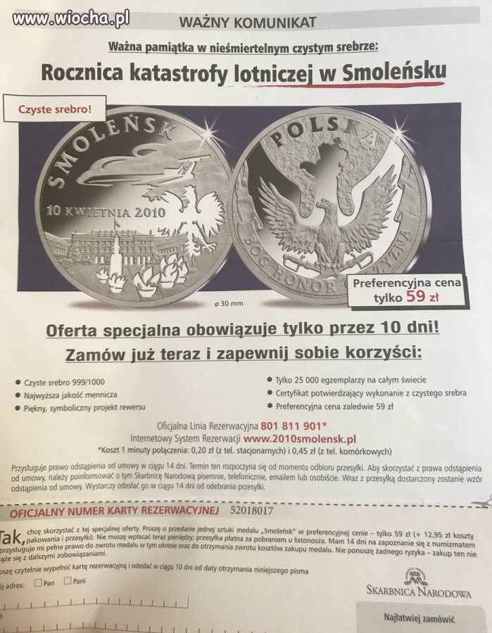 Propozycja  w nieśmiertelnym srebrze