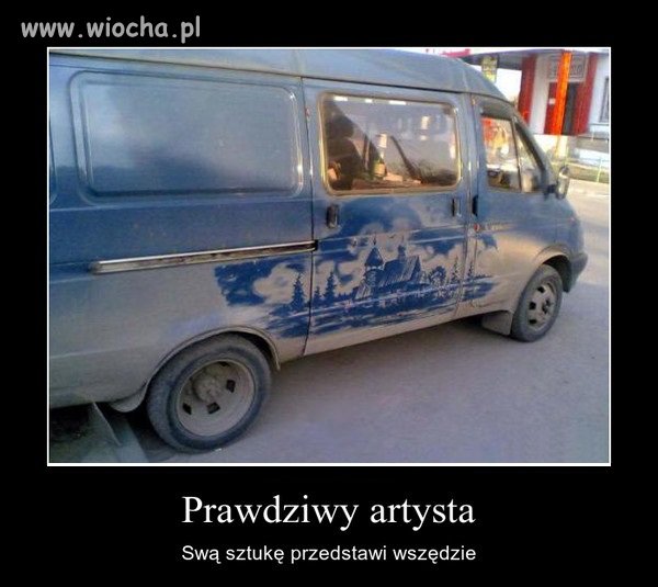 Aż żal teraz umyć