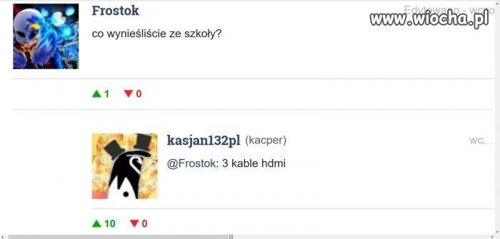 To zawsze coś...