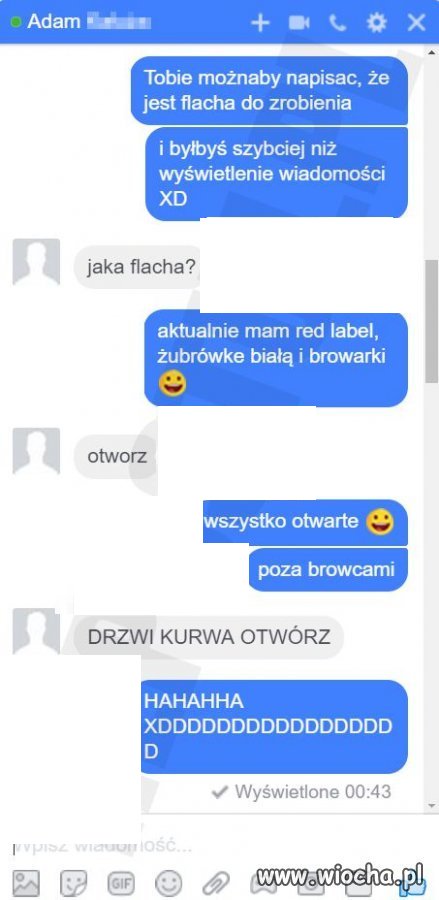 Adam napisał
