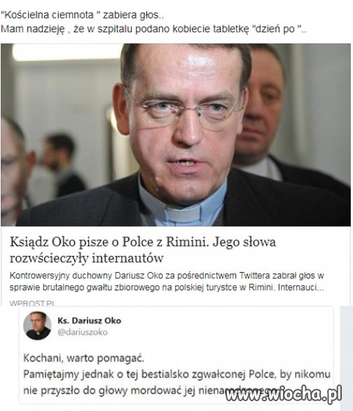 Niech ta kobitka tam zostanie
