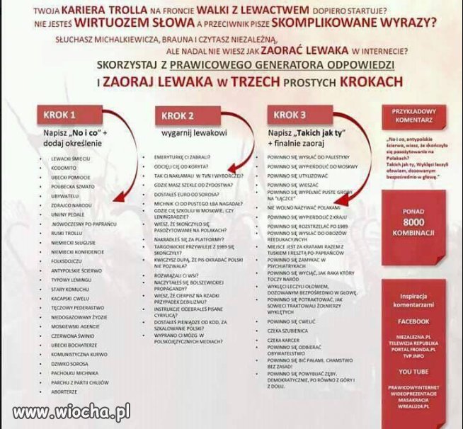 Trole heloł!
