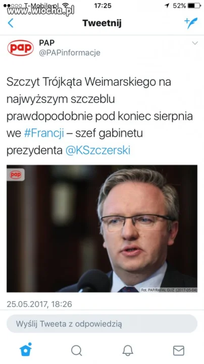 Informacja z maja 2017r