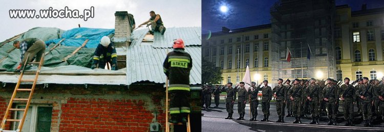 Strażacy walczą ze skutkami nawałnic 24h