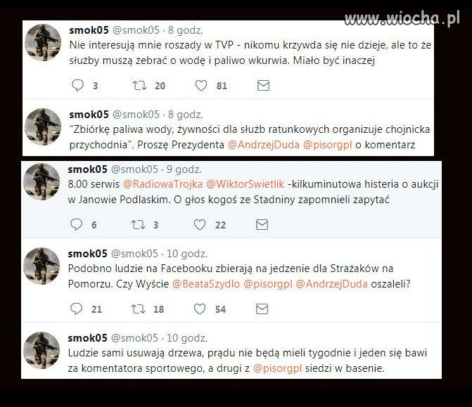 Zagorzały fan PiS