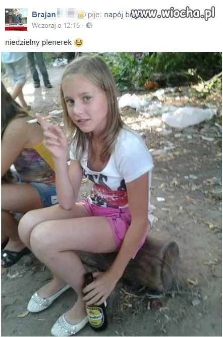 Żenada co ten kretyn pokazuje na swoim fb