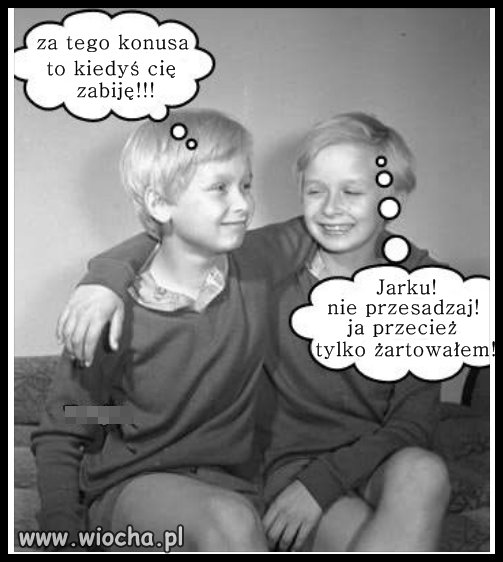 Niby niewinna braterska sprzeczka