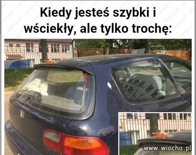 Szybki i wściekły... trochę