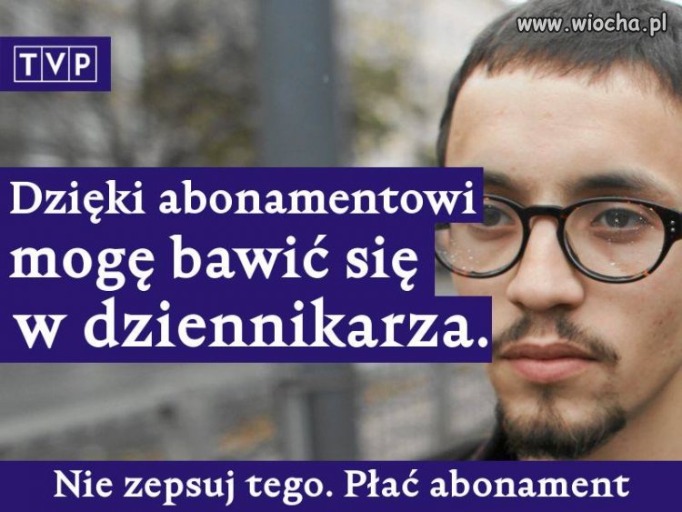 Płać abonament!