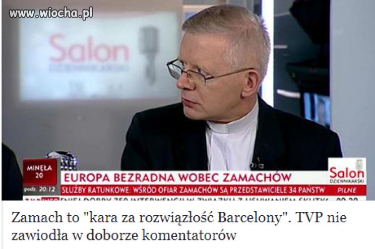Okazuje się że to nie wina Islamskich fanatyków 