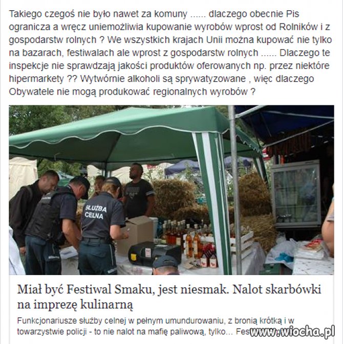 Za PO straż miejska czepiała się za marchewkę