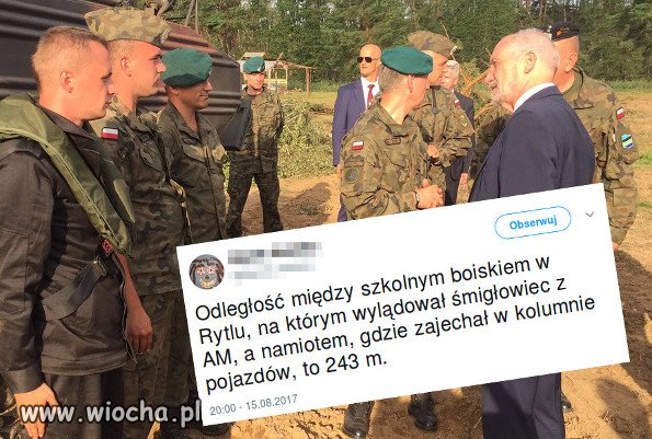 Przyleciał i przejechał w kolumnie BOR 200m