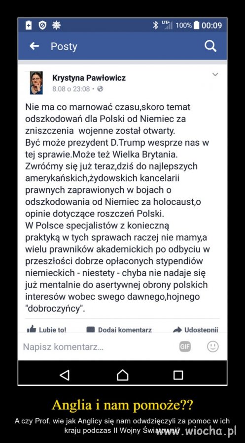 Panie Profesor znowu lewituje