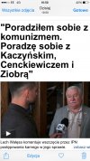 Pan Wałęsa, waleczne serce.