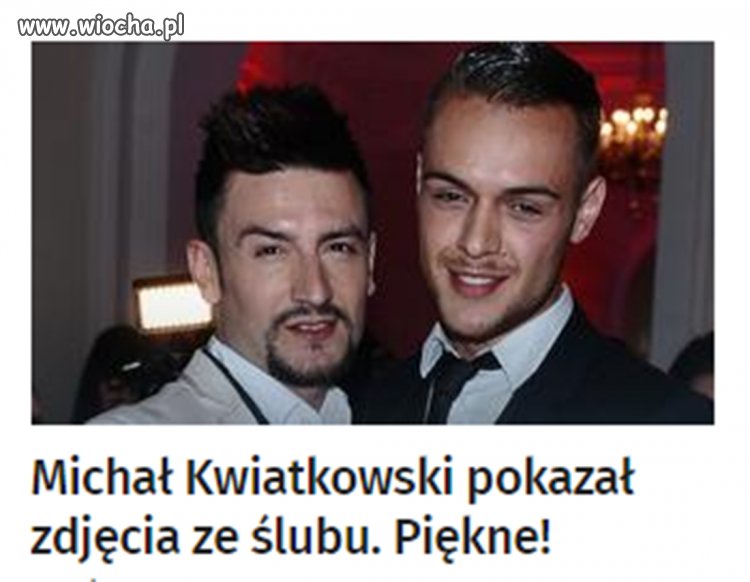 Piękne? Chciałem zobaczyć panią młodą a tu..