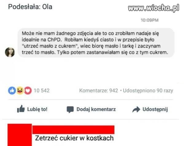 Masło z cukrem
