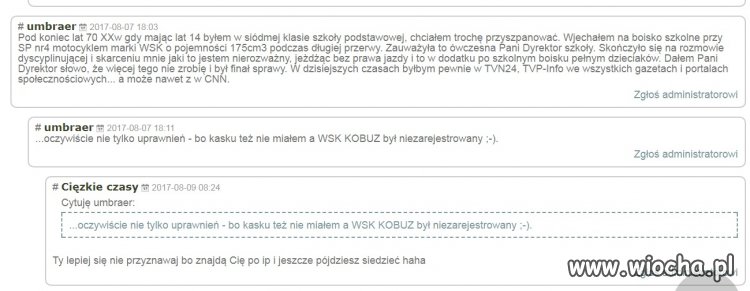 Dzisiejsze czasy