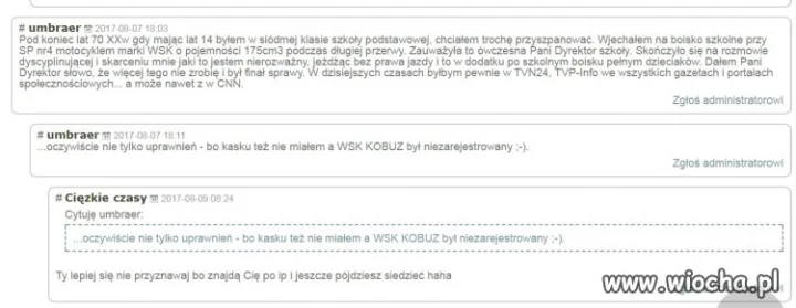 Dzisiejsze czasy