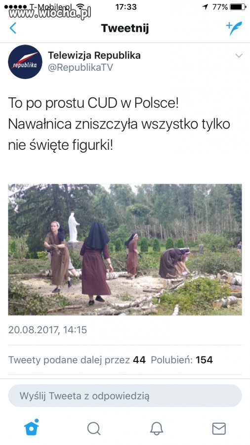 Ale to, że zginęli ludzie to nic