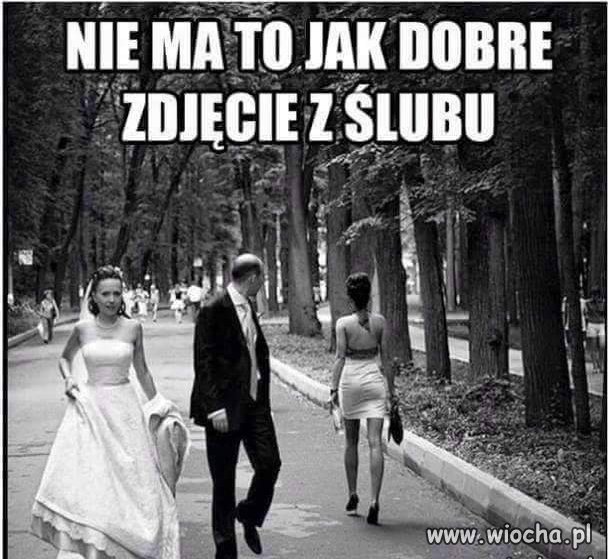 Ślubna fotka