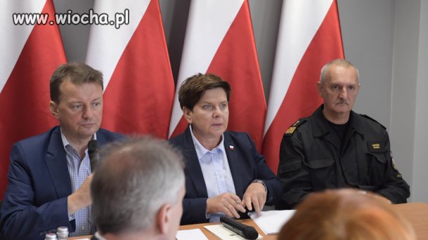 No w końcu zaczęli działać po nawałnicach..