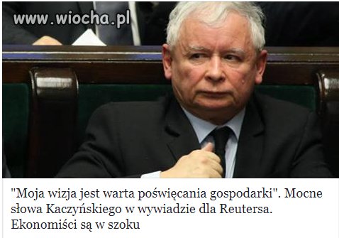 Normalny człowiek nie ma wizji