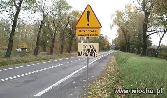 Ale znak postawili