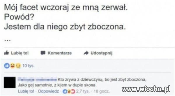 Powód rozstania