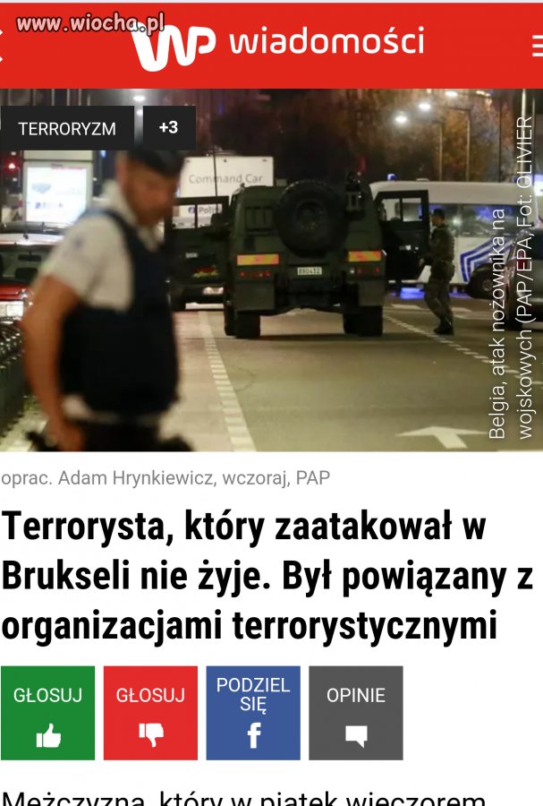 Terrorysta jednak miał powiązania