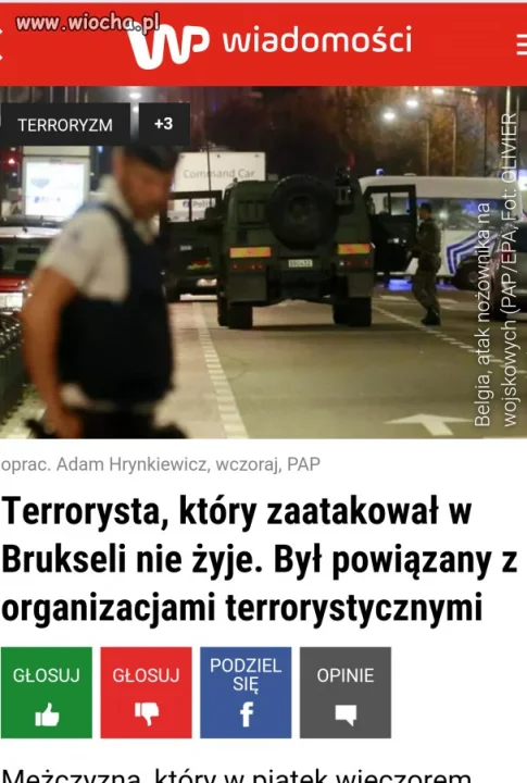 Terrorysta jednak miał powiązania