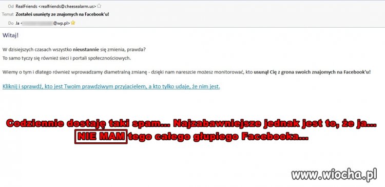 Spam Facebook