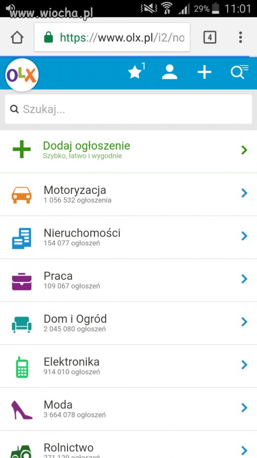 Olx wprowadził po cichu dodatkowe opłaty