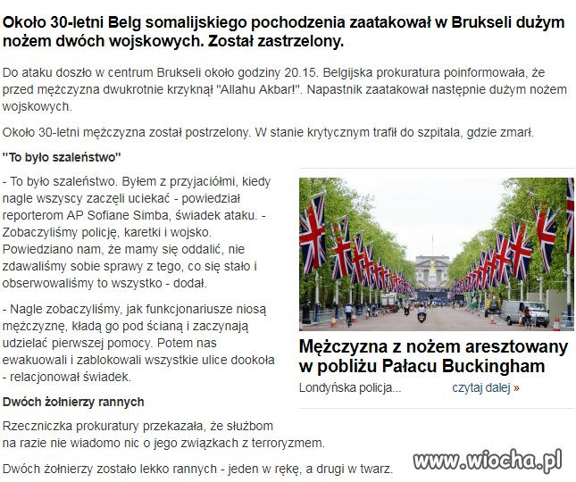 Kolejny incydent