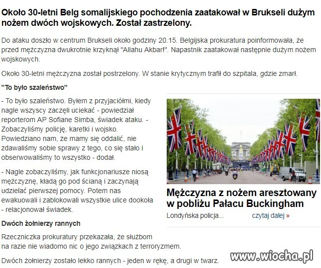 Kolejny incydent