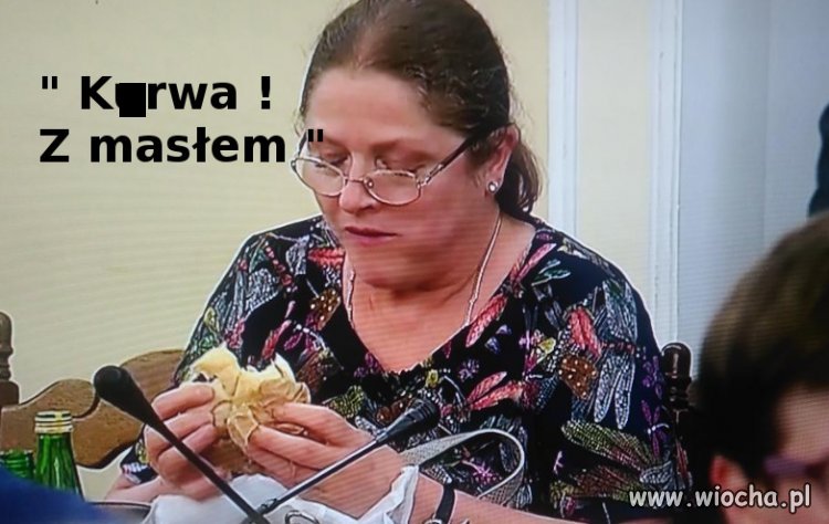 Wpadka pani poseł