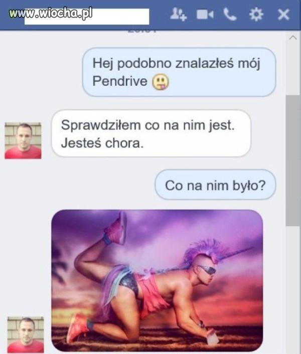 Co Ty trzymasz na dysku