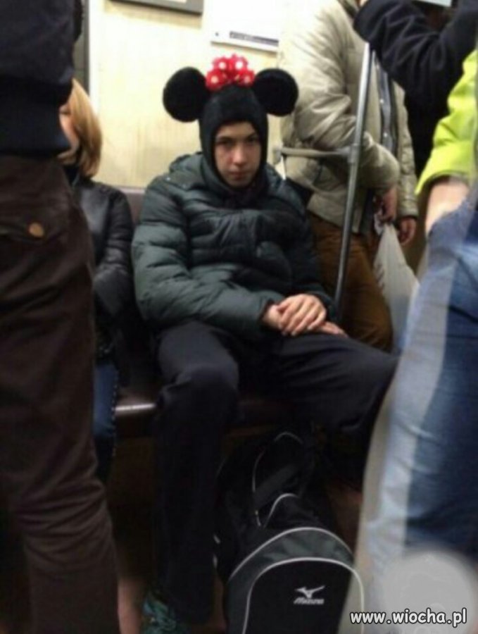 Takie tam w metrze